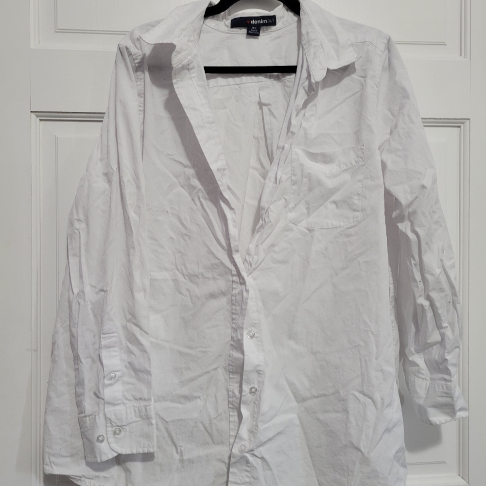 White Button Up
